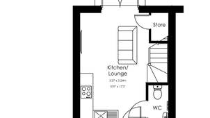 Brochure HOUSE TYPE A VALLEY COTTAGES Floor Plan 1